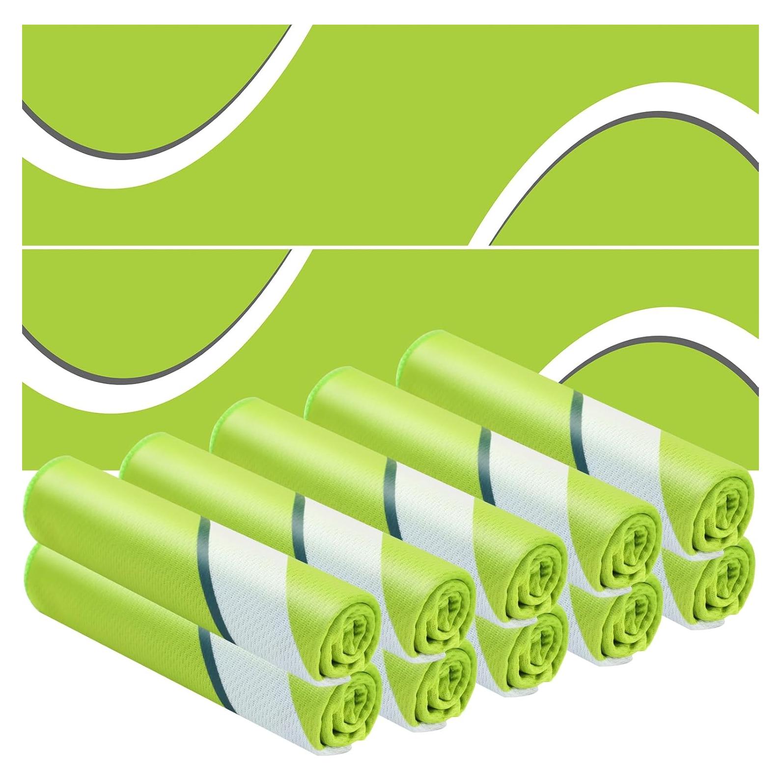 Toalla de Enfriamiento Sel Natural 12 Piezas Microfibra 101.6x30.5cm