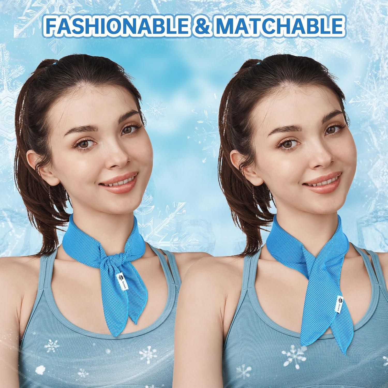 Envoltura Refrigerante de Cuello Botack - Gel Reutilizable 2 Pzs