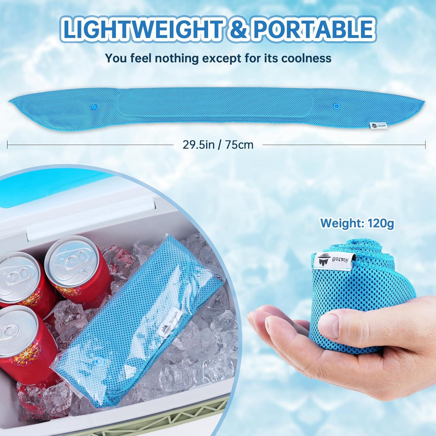 Envoltura Refrigerante de Cuello Botack - Gel Reutilizable 2 Pzs