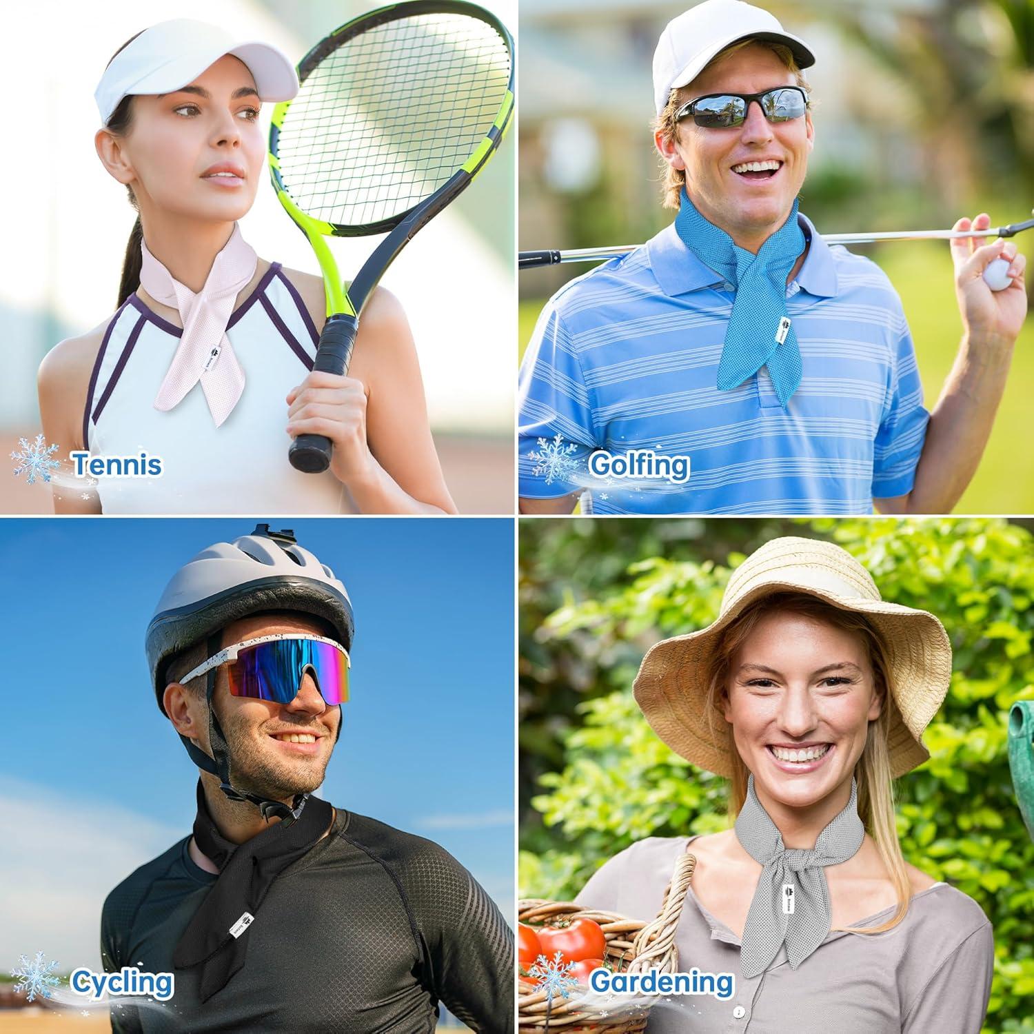 Envoltura Refrigerante de Cuello Botack - Gel Reutilizable 2 Pzs