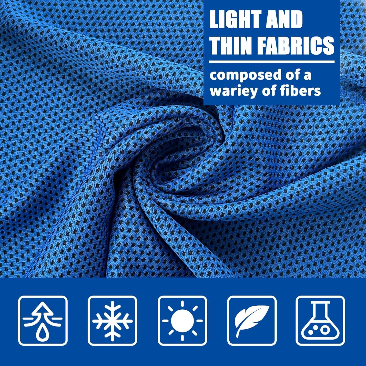 Paquete de 30 Toallas Enfriadoras Microfibra Ysanciuu 81x30 cm