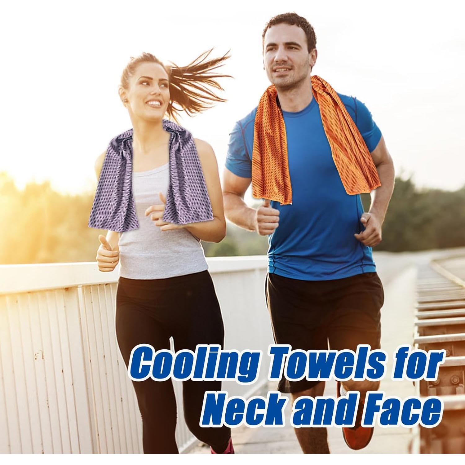 Paquete de 30 Toallas Enfriadoras Microfibra Ysanciuu 81x30 cm