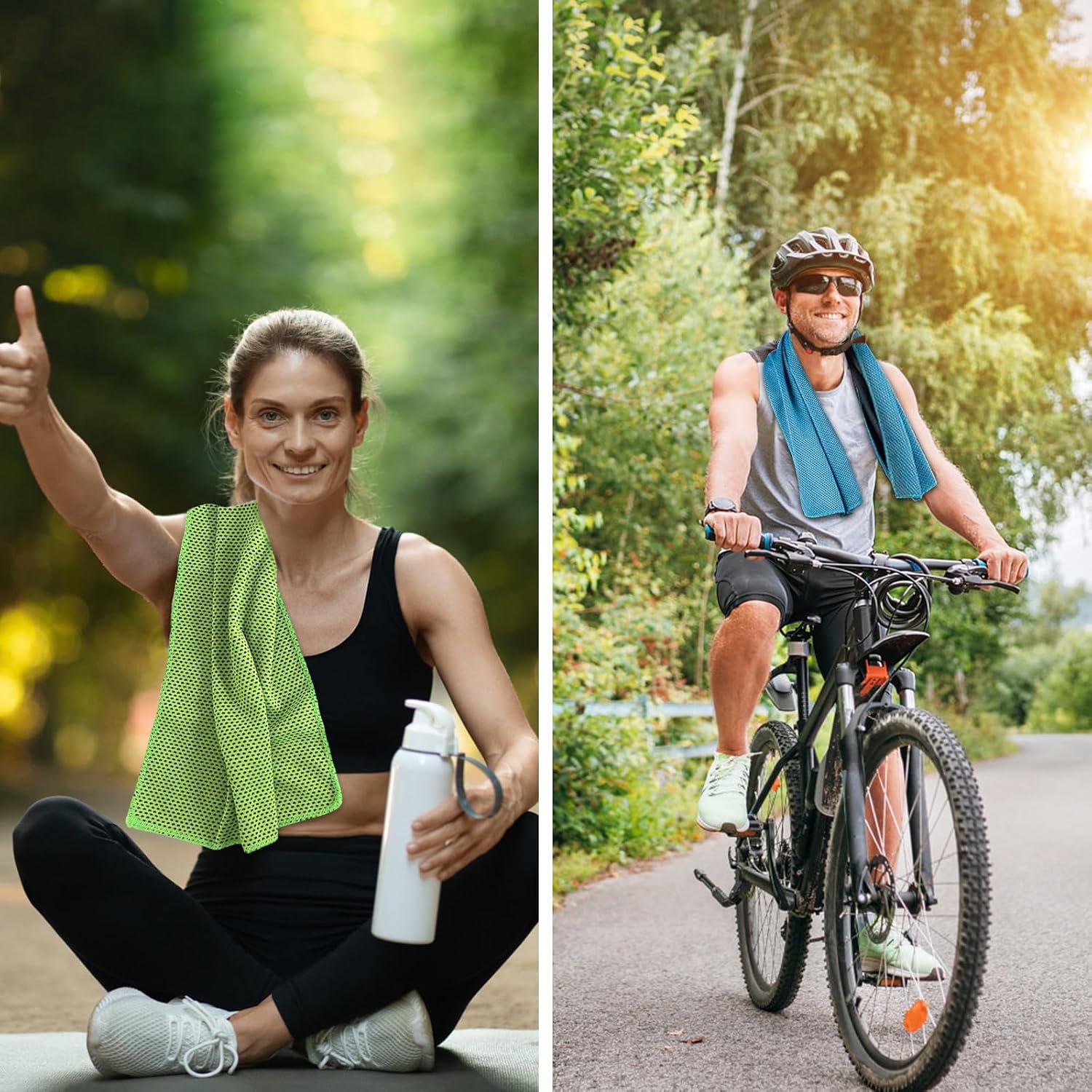 Paquete de 30 Toallas Enfriadoras Microfibra Ysanciuu 81x30 cm