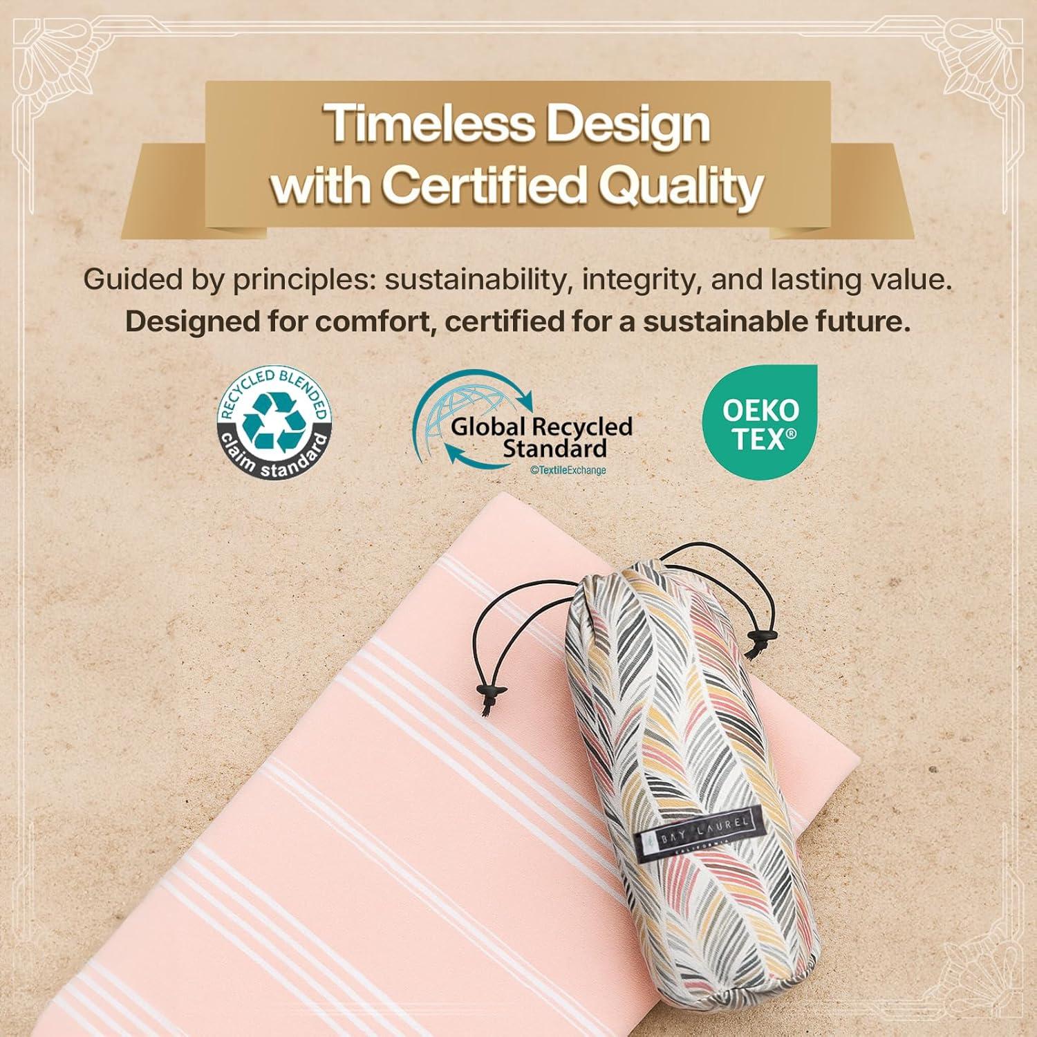 Toalla de Playa Bay Laurel Grande 180x99 cm Secado Rápido