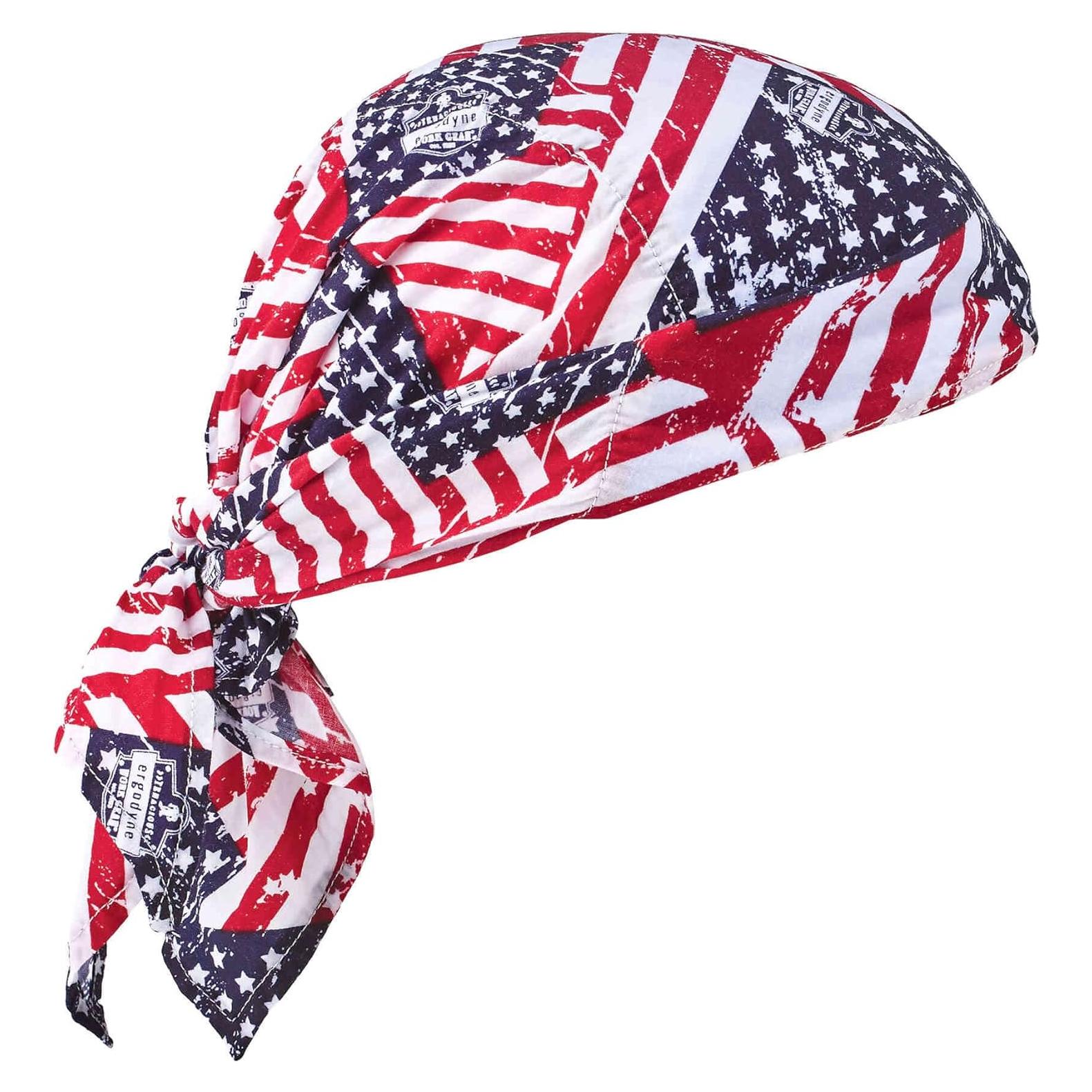 Pañuelo Refrigerante Ergodyne Chill-Its 6710CT Estrellas y Rayas