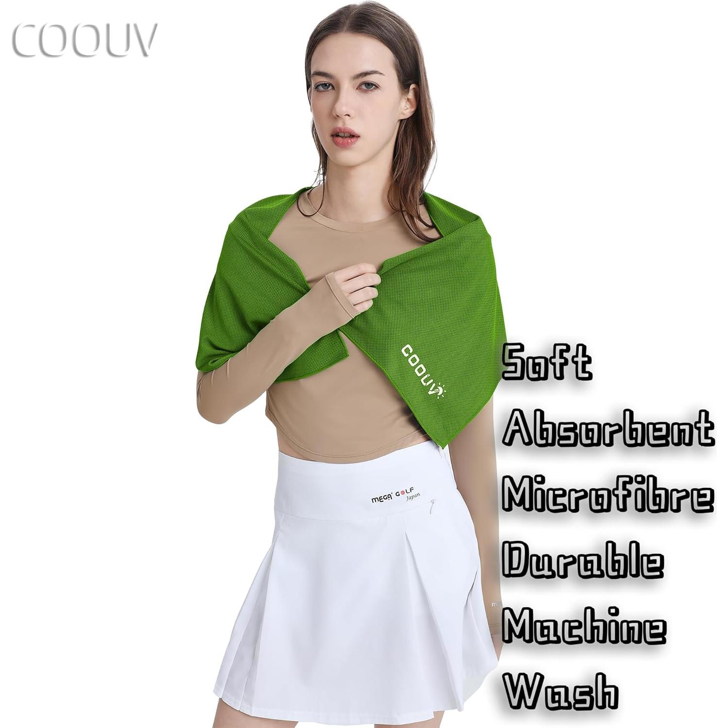 Toalla Deportiva COOUV de Enfriamiento Rápido 98x30 cm