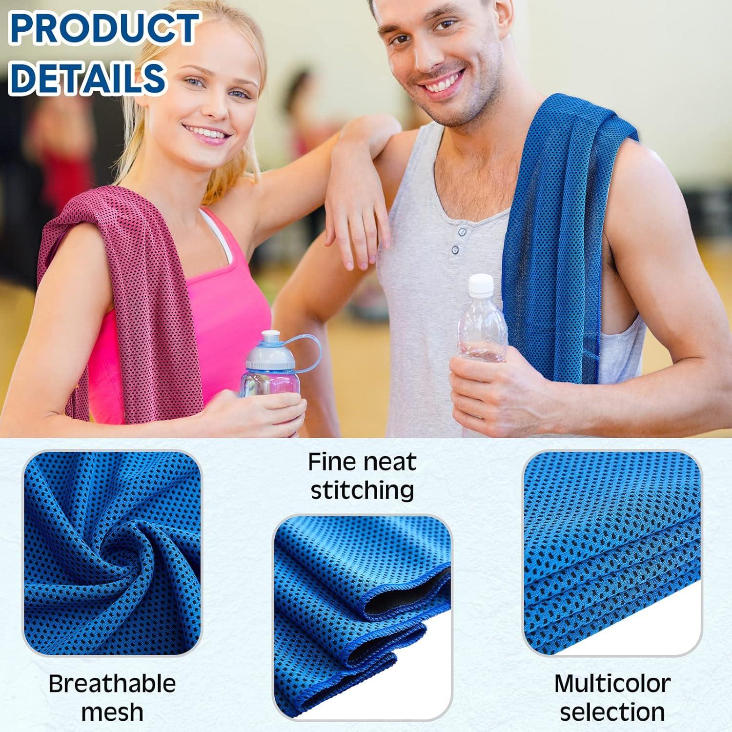 Toalla de Enfriamiento Hosuly 400 Piezas Poliester 24.99x24.99 cm