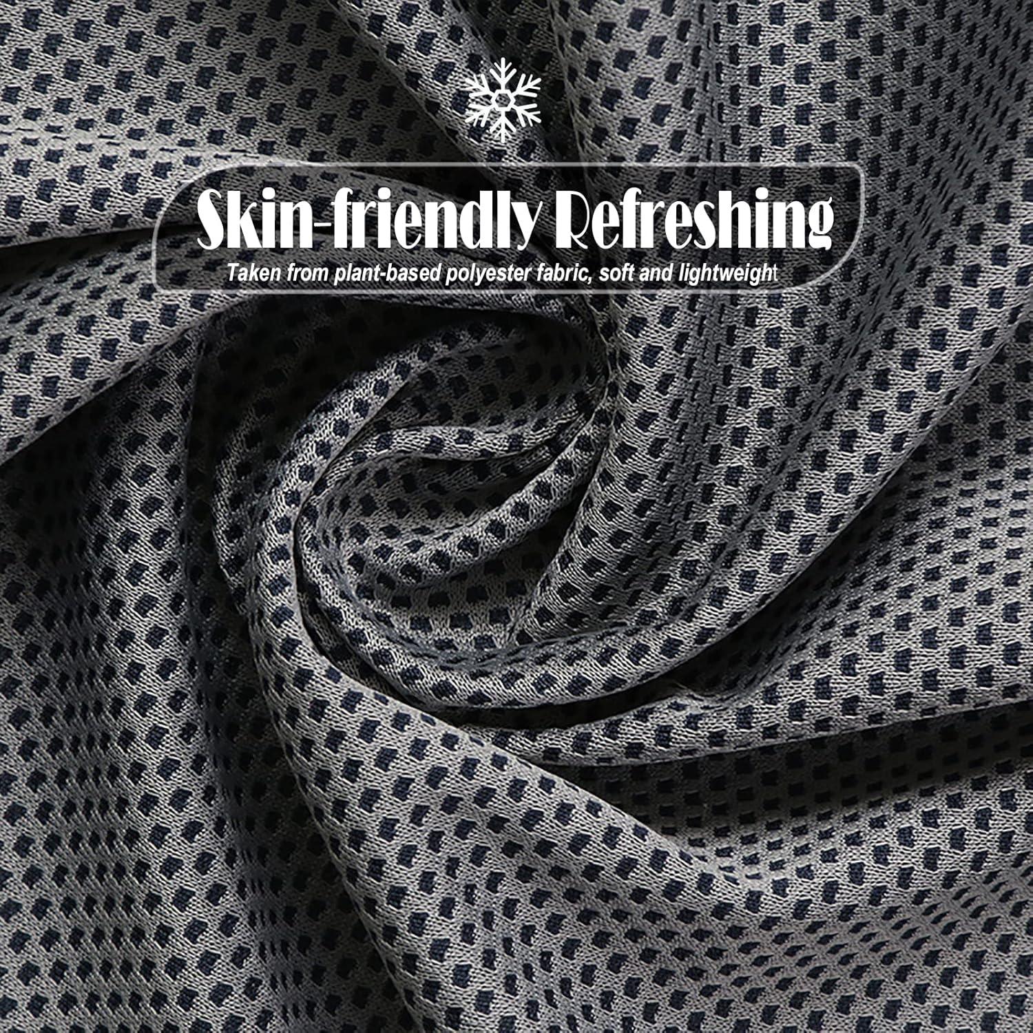 Paquete de 20 Toallas Enfriadoras immoono 101.6x30.5 cm Microfibra