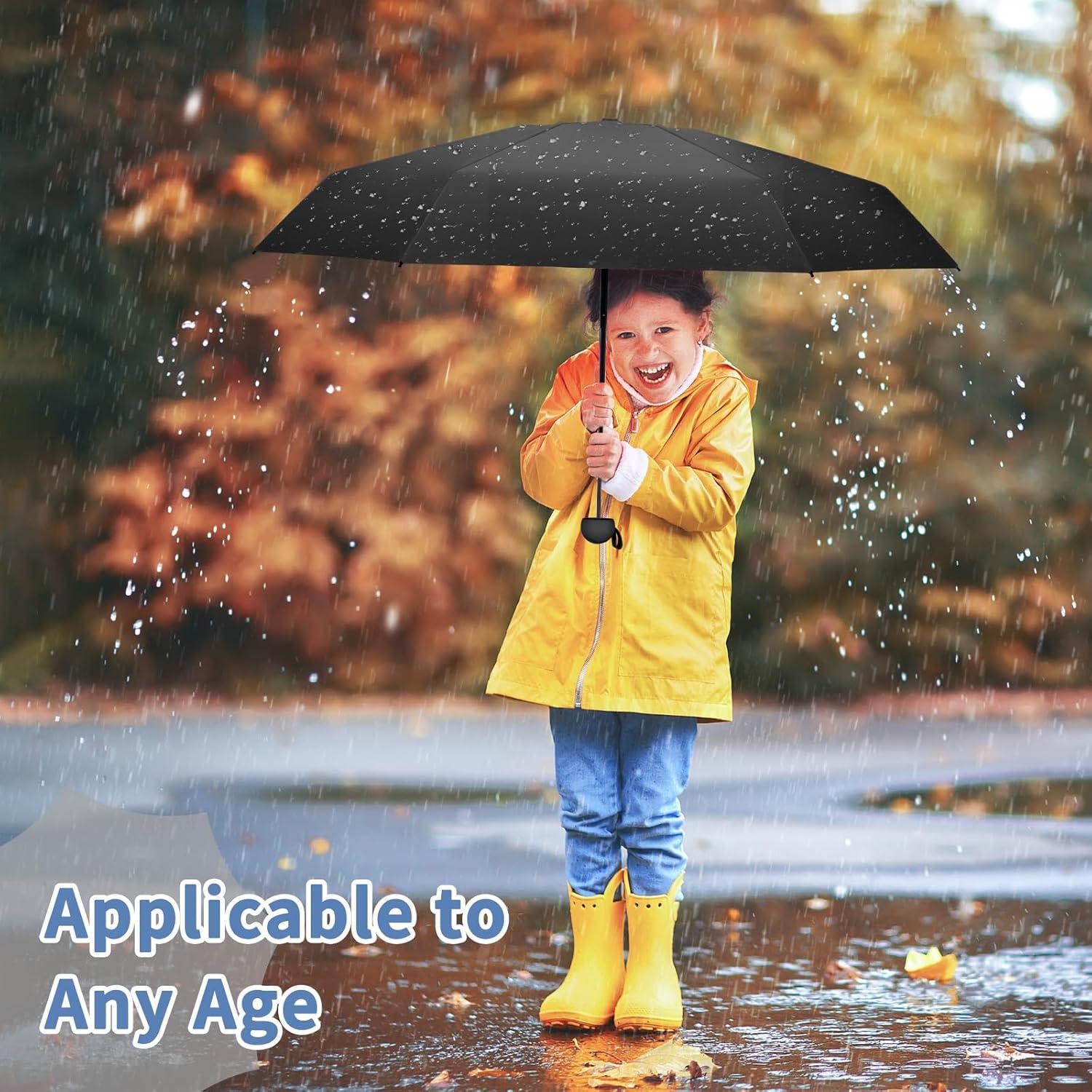 Paraguas Compacto Portátil Yoobure Mini Plegable UV 50+