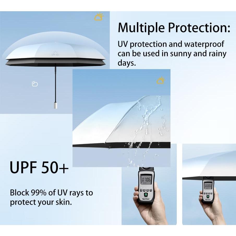 Paraguas Automático Plegable Degradado Erised UV 50+ 98cm