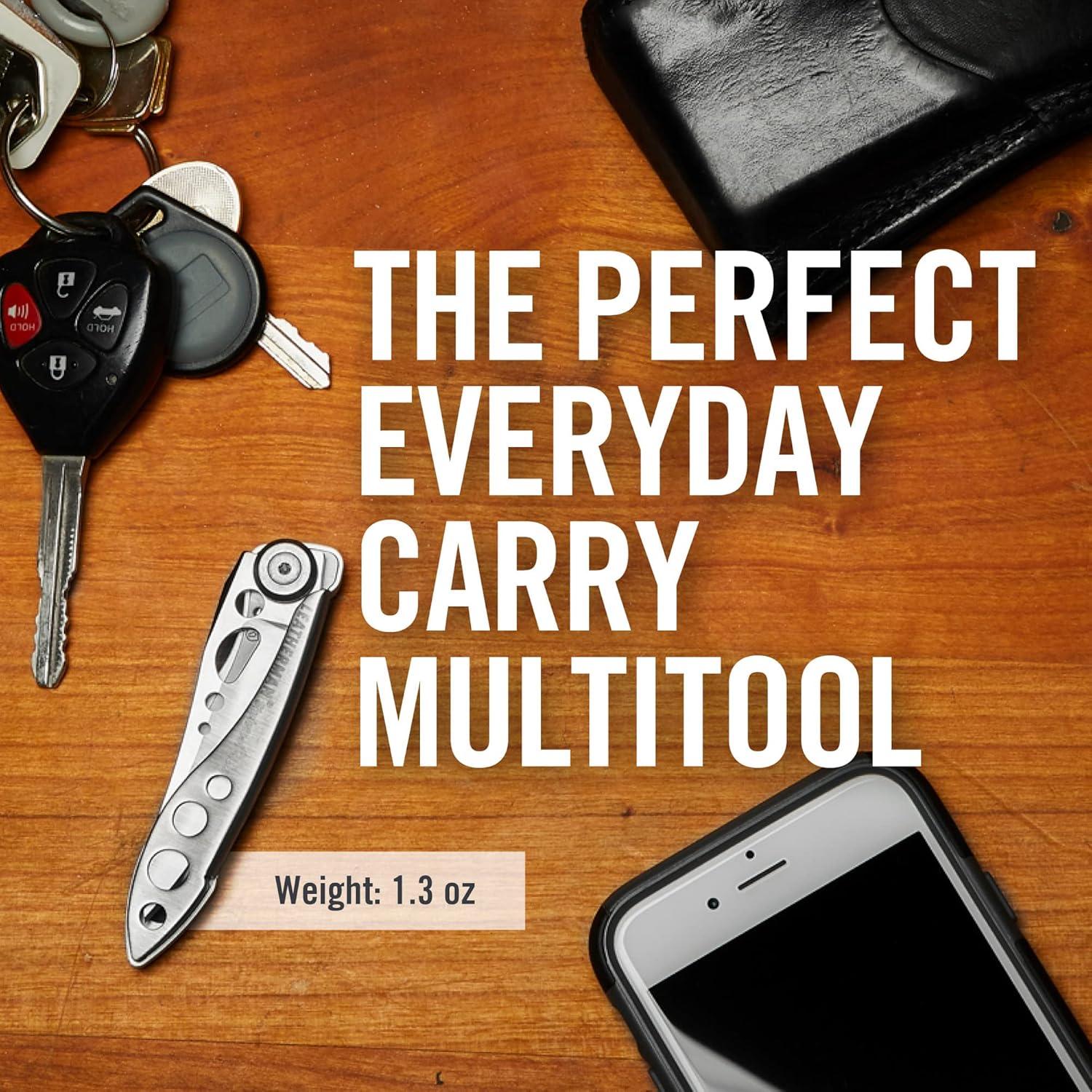 Multiherramienta LEATHERMAN Skeletool KBX con cuchillo y abridor
