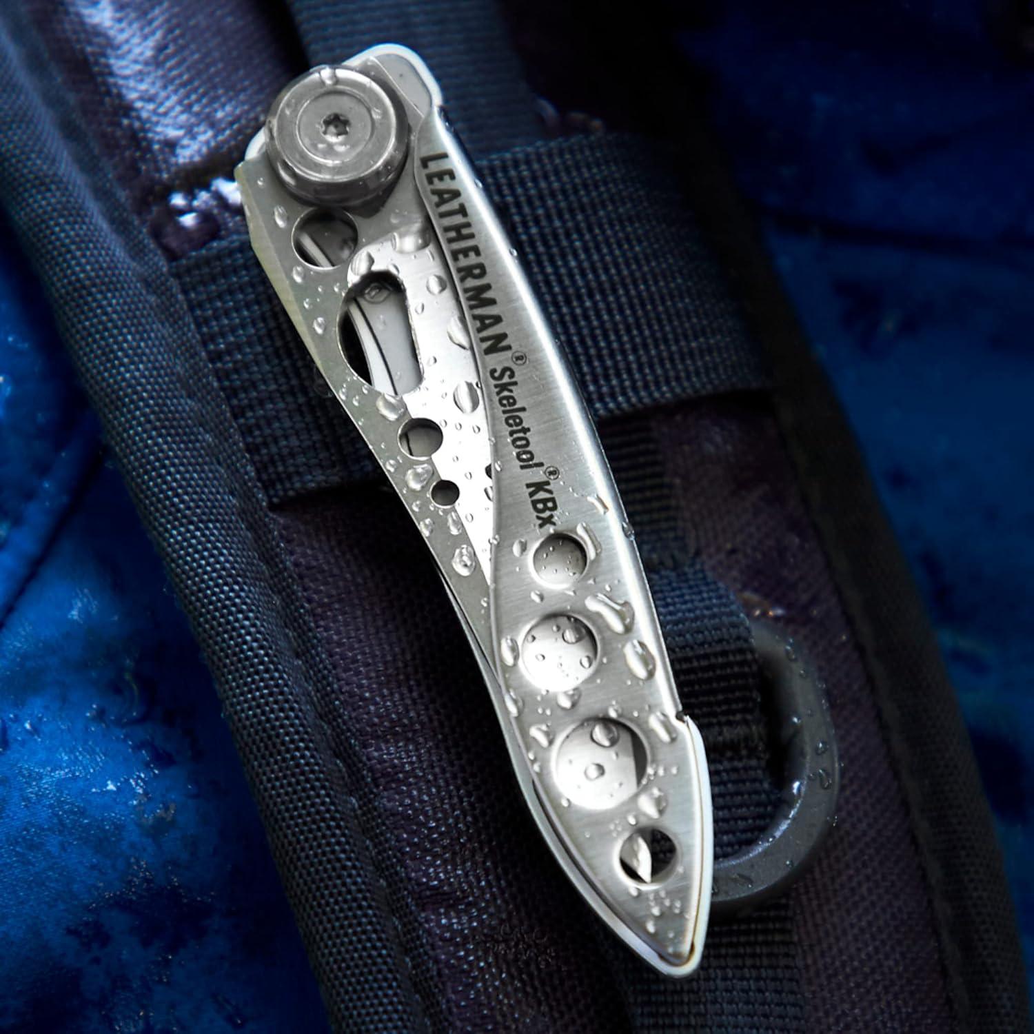 Multiherramienta LEATHERMAN Skeletool KBX con cuchillo y abridor
