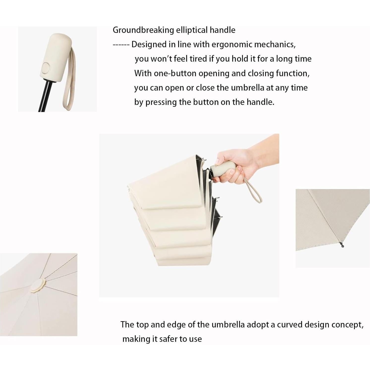 Paraguas Plegable Automático Bifrost 111.76 cm UV 50+