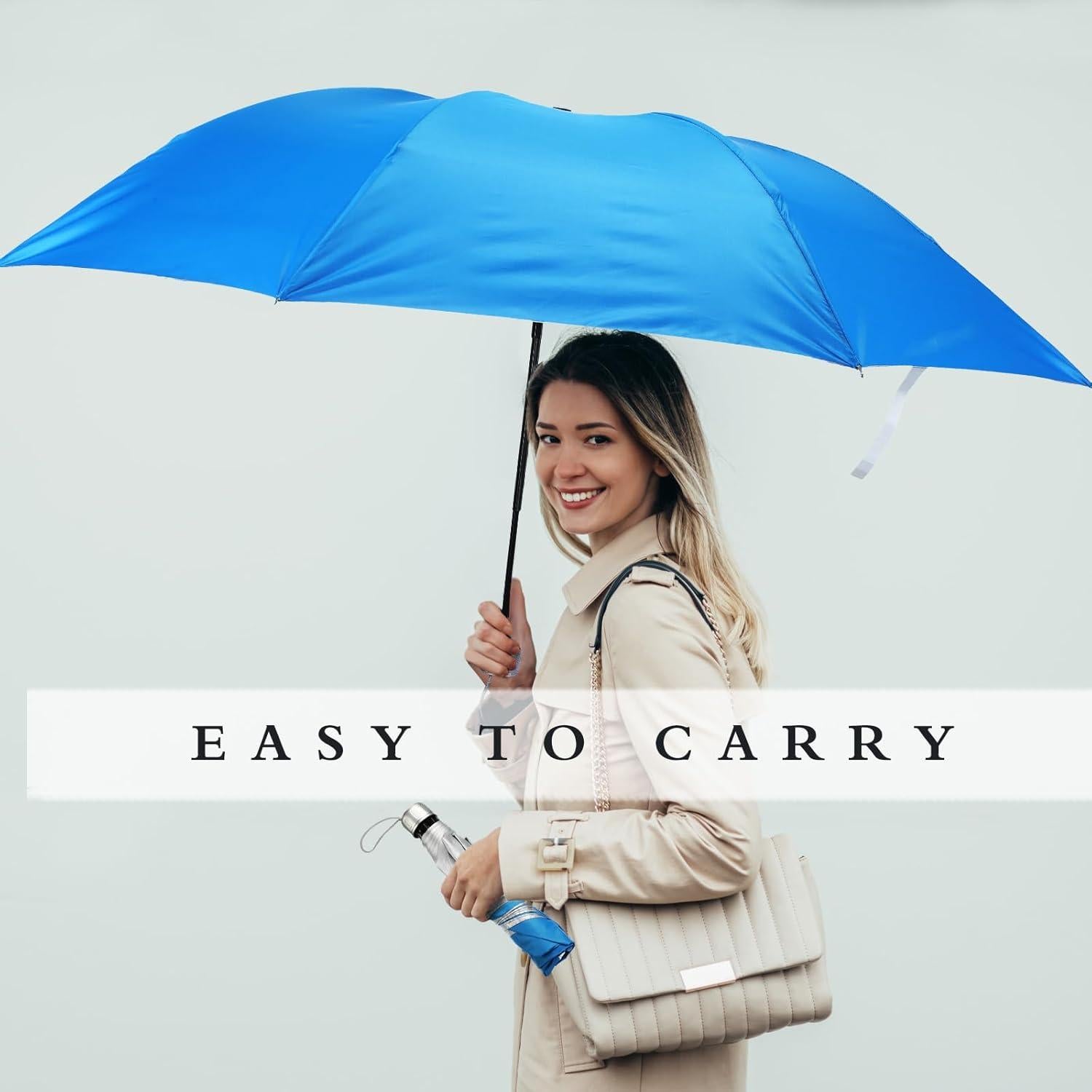 Paquete de 24 Paraguas Plegables Silkfly Coloridos 96 cm