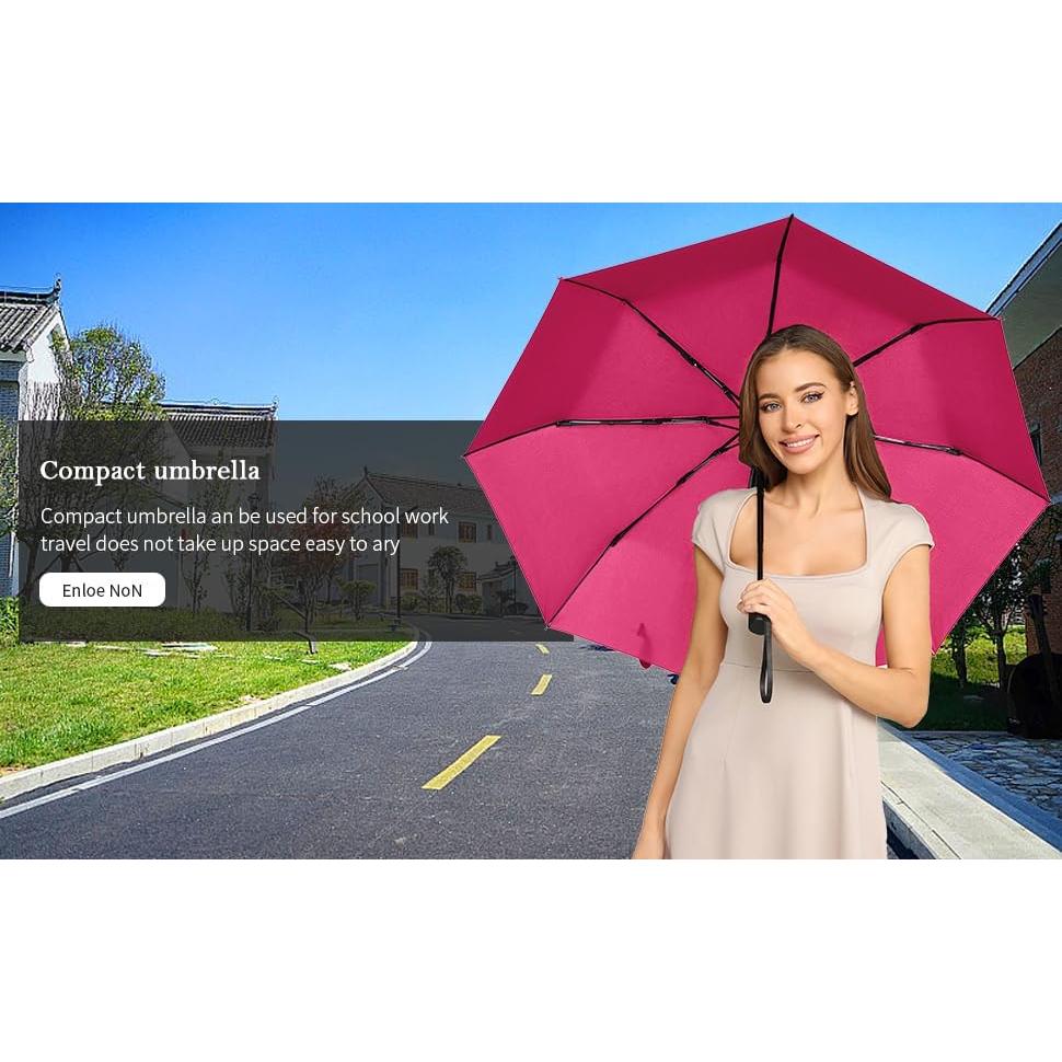 Paraguas Plegable POKIXY Automático Impermeable 30 cm