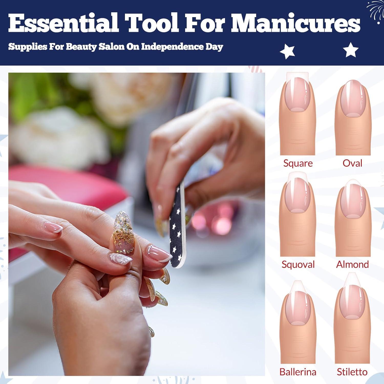 Paquete de 60 Limaduras de Uñas Doble Cara Lanties 17.8 cm