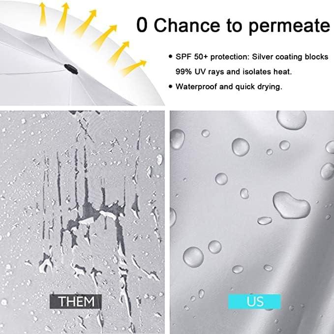 Paraguas de Golf G4Free 62" Plegable Automático UV 50+