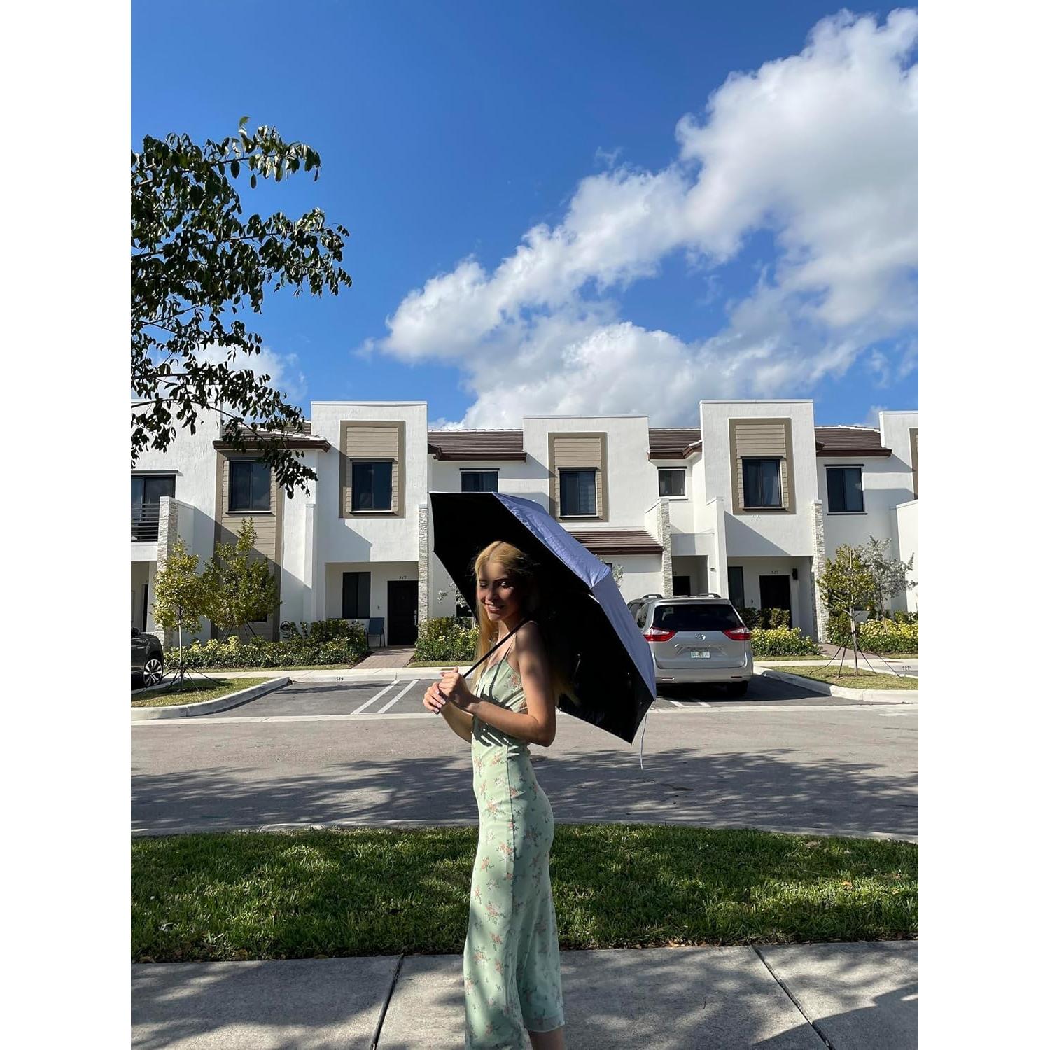 Paraguas Plegable Compacto Erised 111.76 cm UV 99.9%