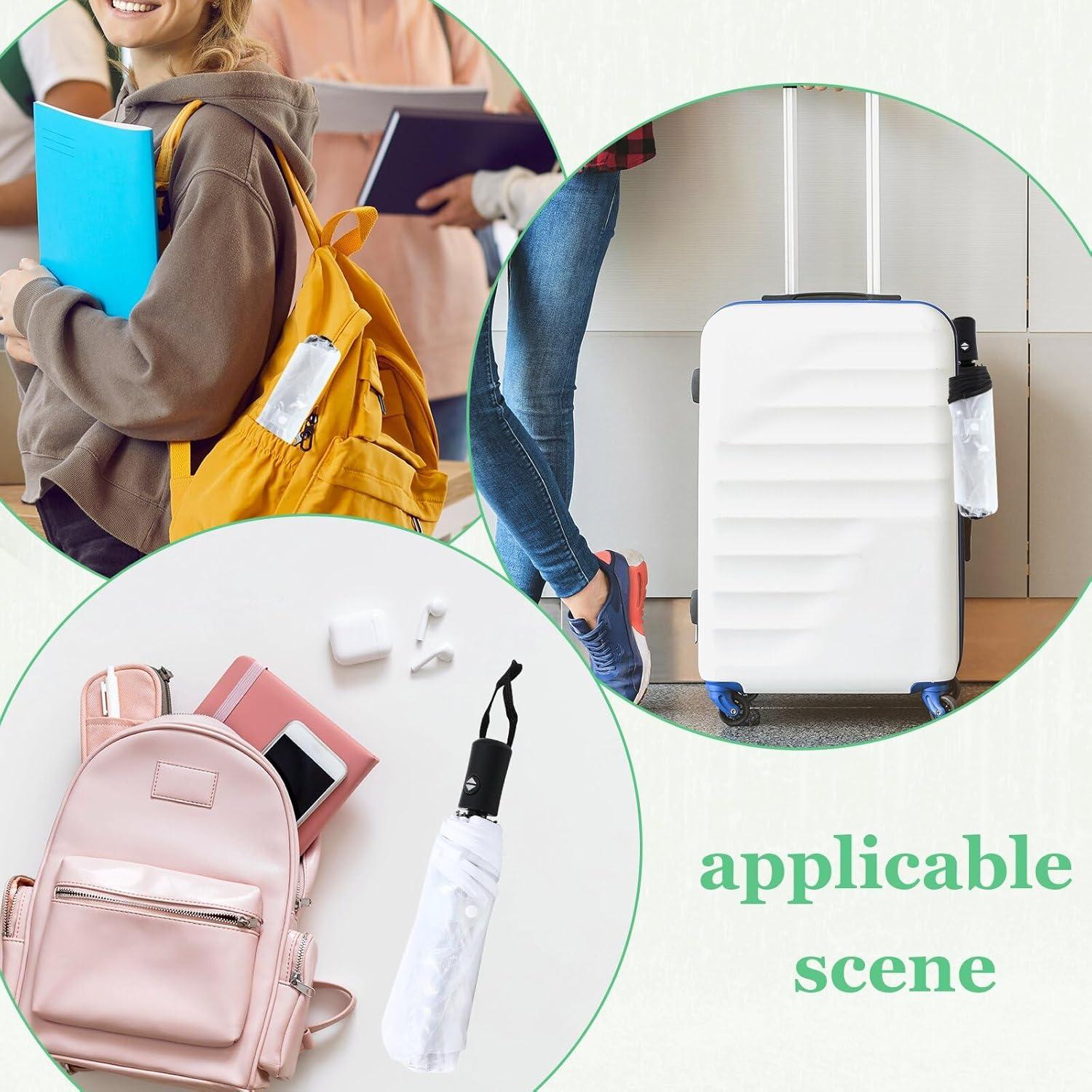 Sombrilla Transparente Automática Plegable OUYESGL 28cm