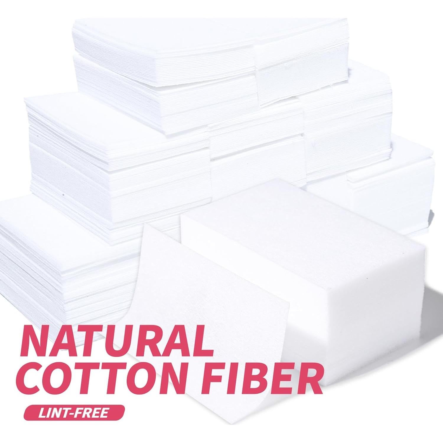 Kit de Quitar Esmalte de Uñas en Gel FANDAMEI 100ml 500 Discos