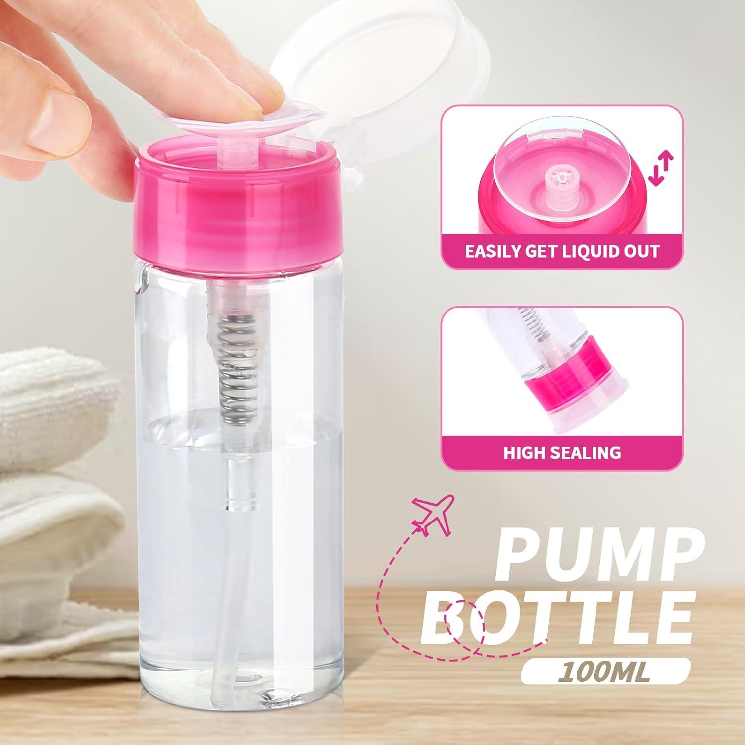 Kit de Quitar Esmalte de Uñas en Gel FANDAMEI 100ml 500 Discos