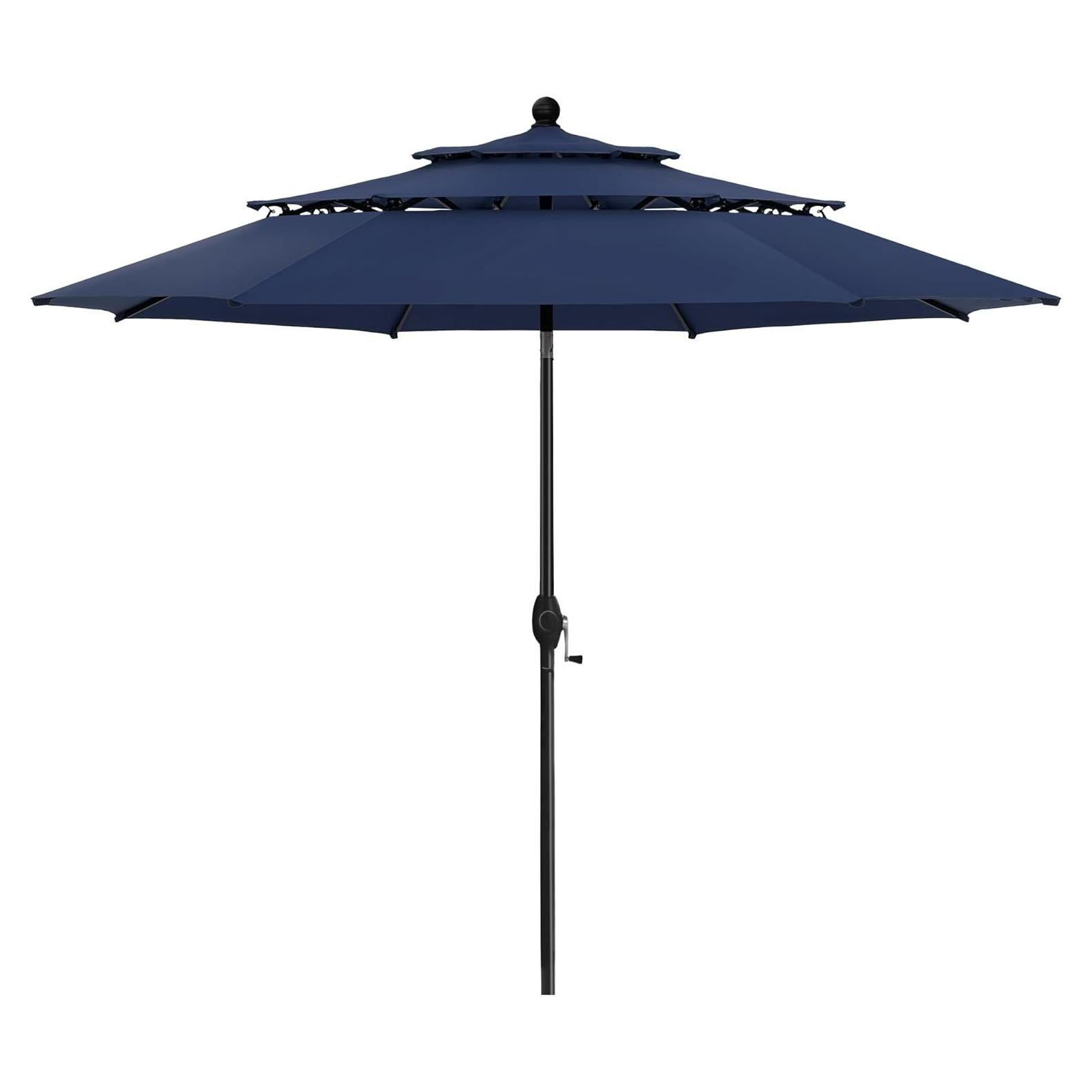 Paraguas de Patio Sophia & William 3 Niveles 3.05m Auto-inclinación