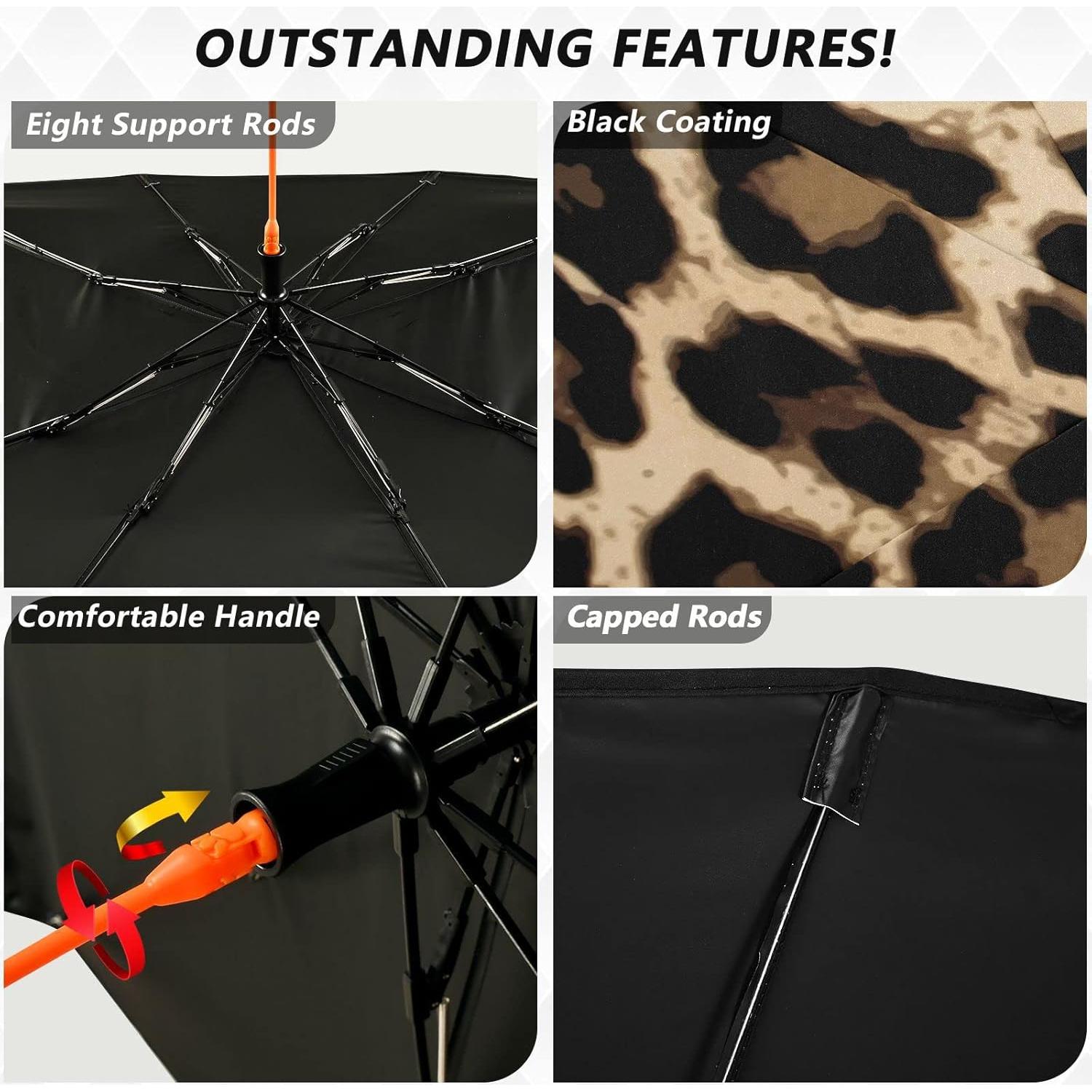 Sombra de Parabrisas Plegable Oarencol 139.7x69.8cm UV