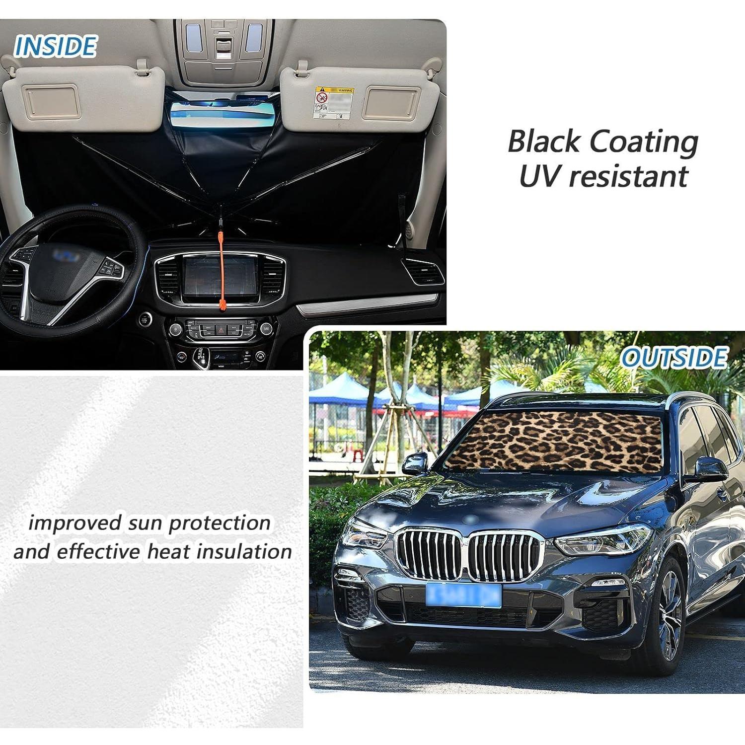 Sombra de Parabrisas Plegable Oarencol 139.7x69.8cm UV