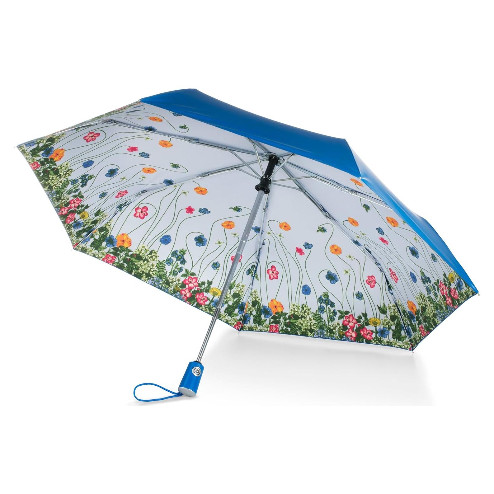 Paraguas Automático Totes Floral 109 cm Plegable 28 cm