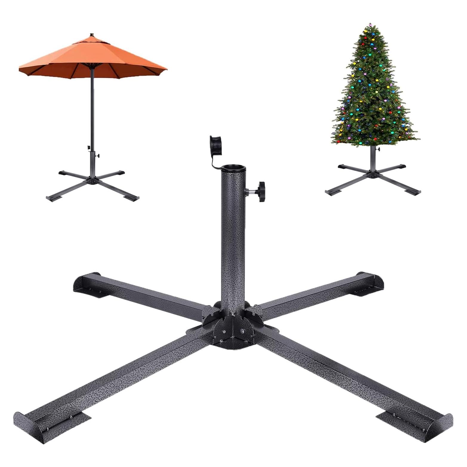 Soporte de Sombrilla de Patio Plegable YZZHAJ 85 cm Ajustable