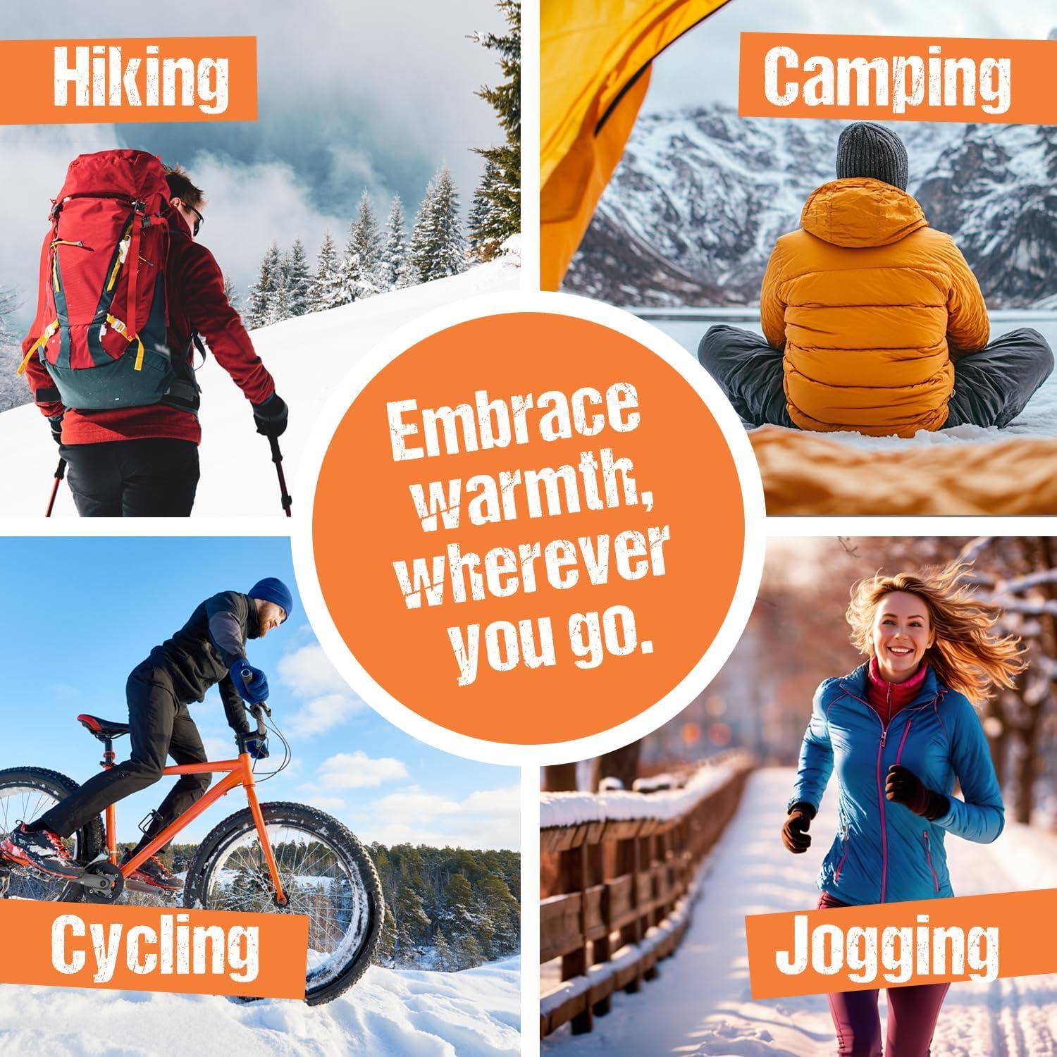 Calentadores de Manos AllSett Health - 80 Paquetes (40 Pares) - 11 Horas de Calor Natural