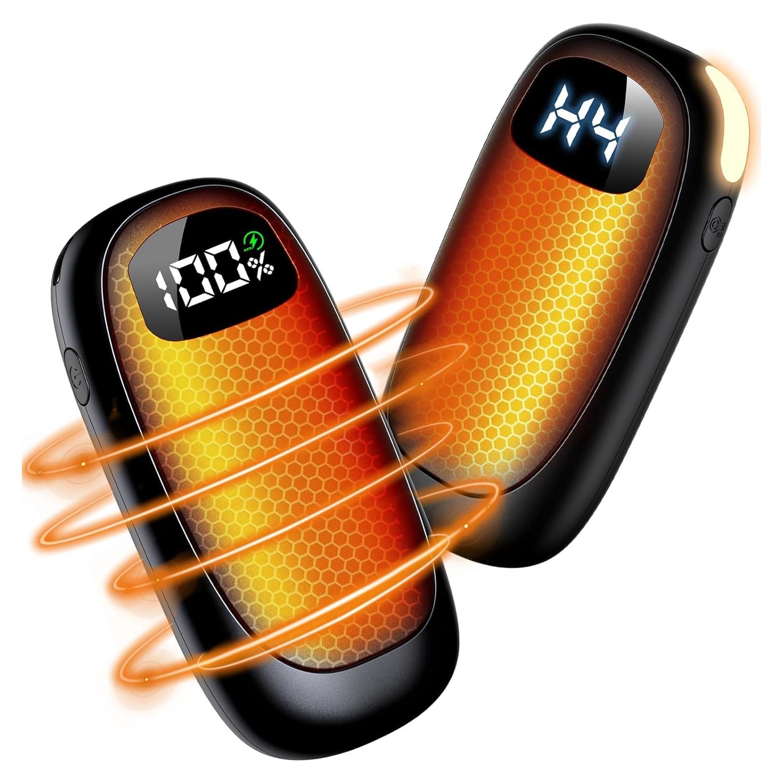 Calentadores de Manos Recargables BEYYON 14000mAh 2 Paquete