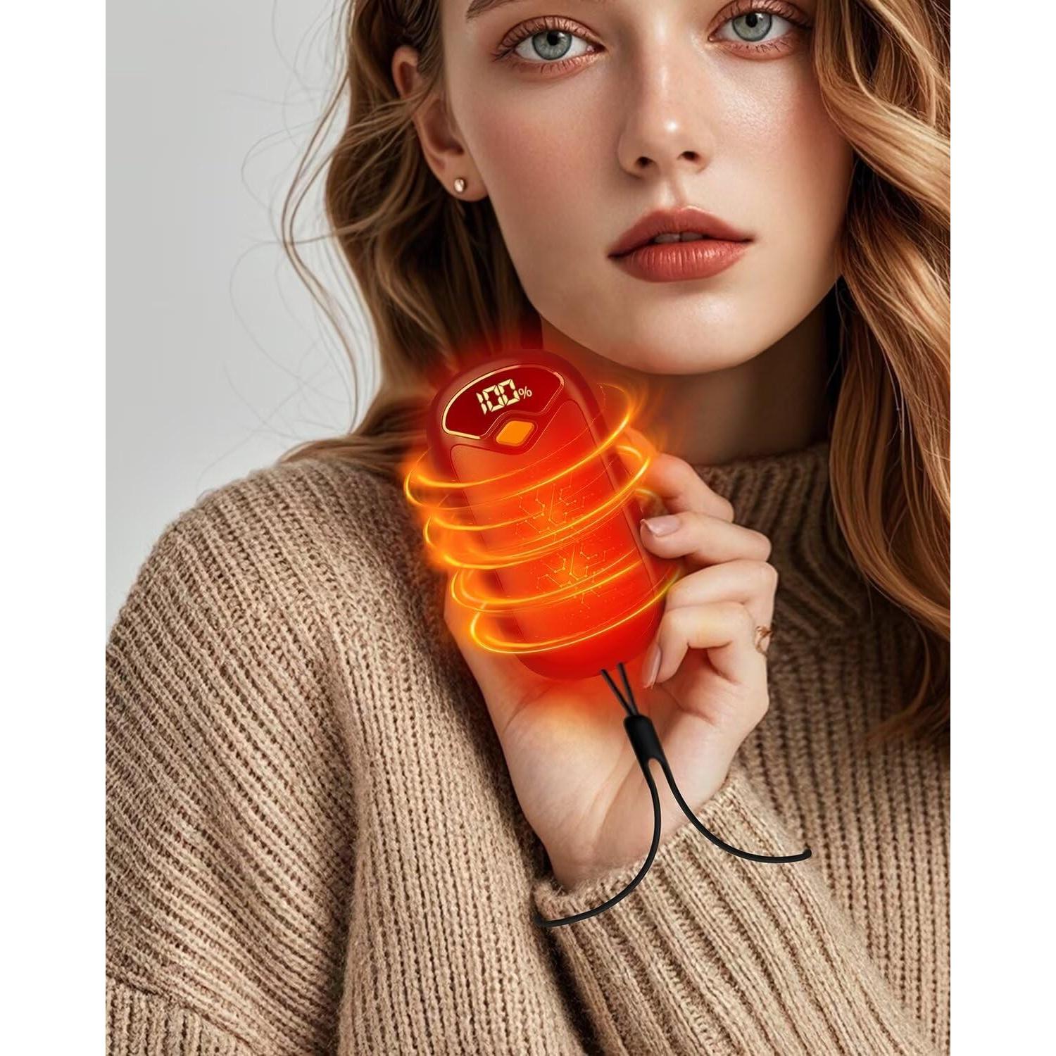 Calentadores de Manos Recargables BEYYON PG02 2 Paquete USB-C