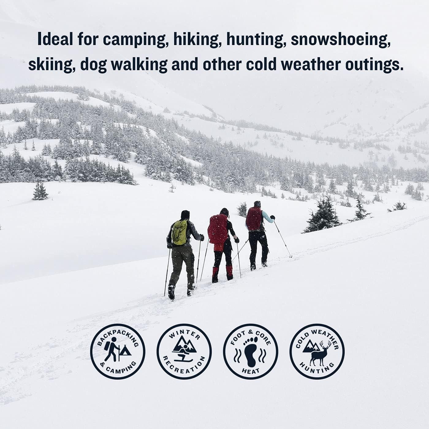 Calentadores de Manos Reutilizables Ignik - 10 Pares, 10 Horas de Calor