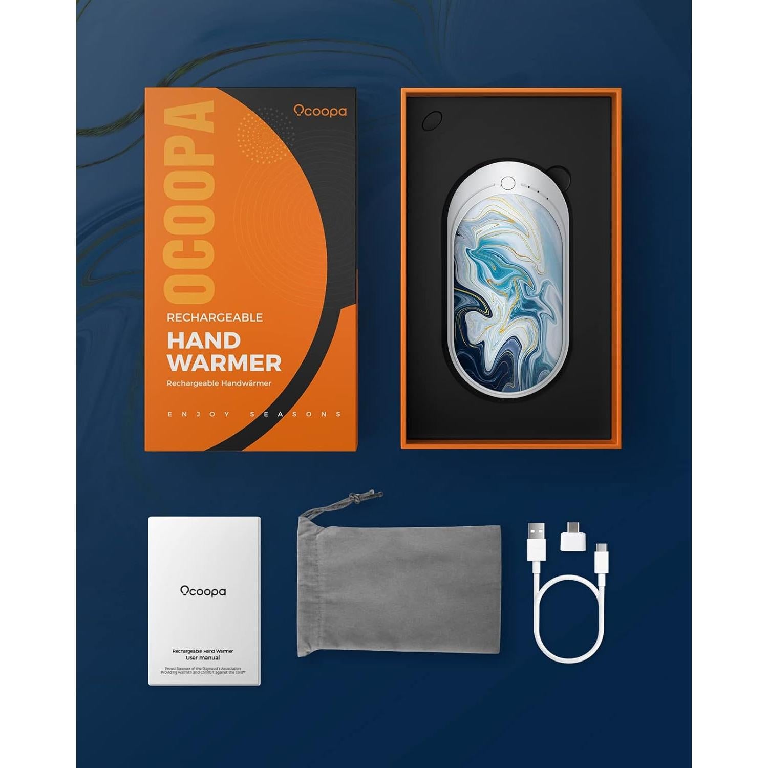 Calentador de Manos OCOOPA HotPal 118s Recargable 5200mAh