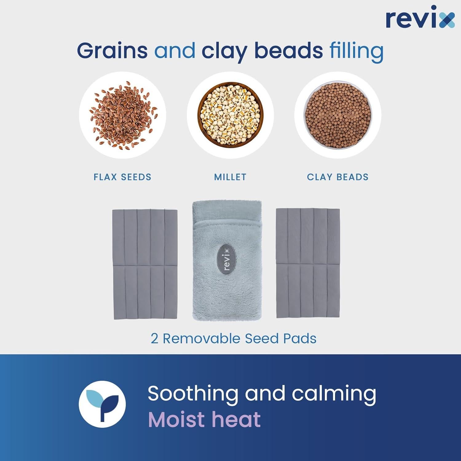Mitones Terapéuticos Calentables REVIX 32x19cm Reutilizables