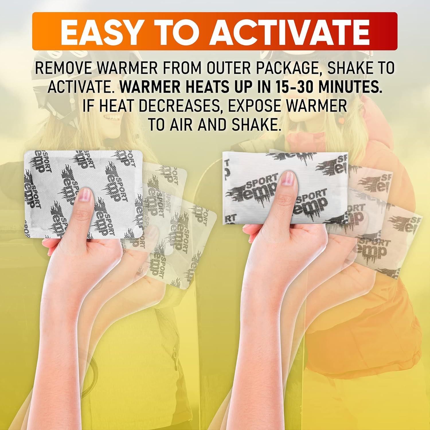 Calentadores de Manos y Cuerpo Sport Temp XL - 30 Piezas