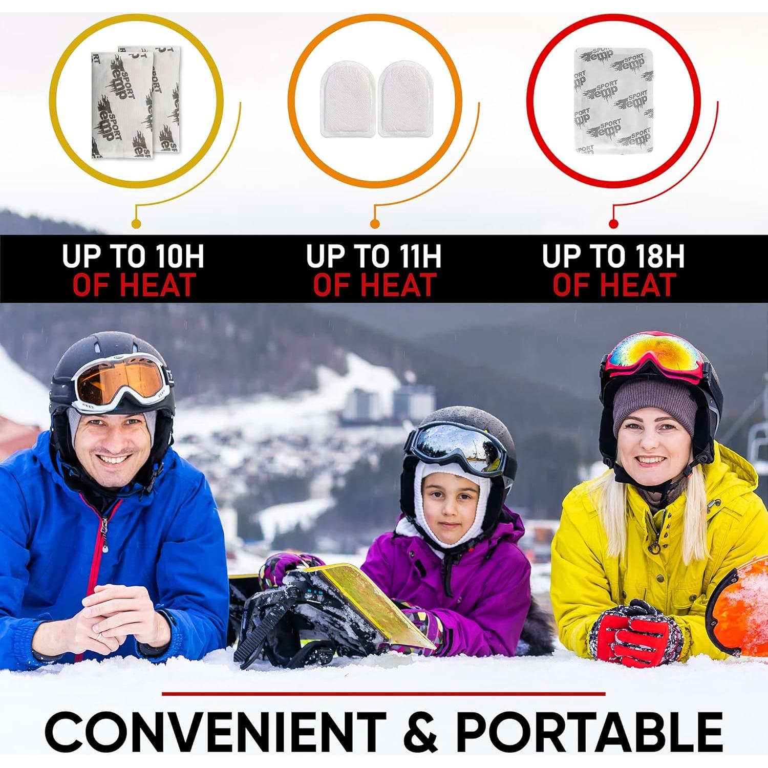 Calentadores de Manos y Cuerpo Sport Temp XL - 30 Piezas