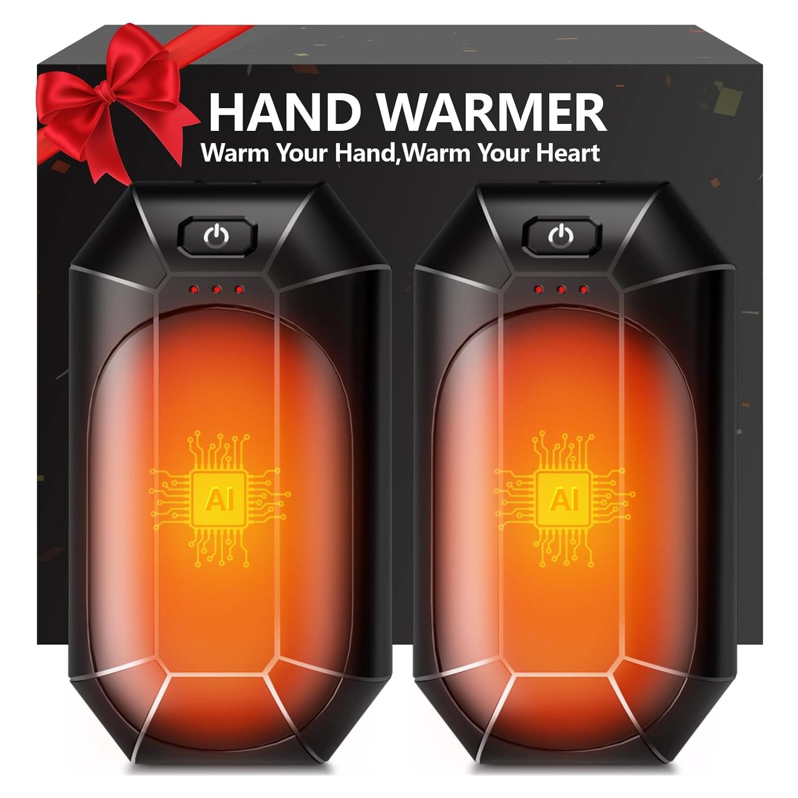 Calentadores de Manos Recargables WARMHAND AO-212 2 Paquete