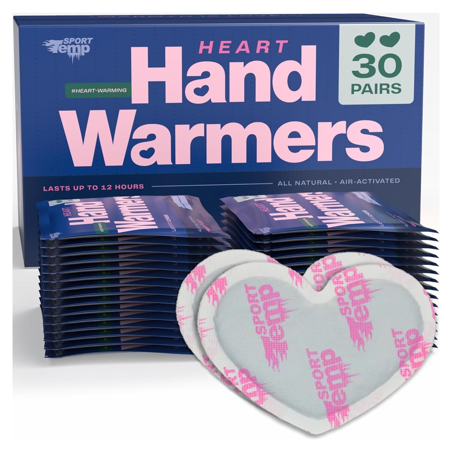 Calentadores de Manos Sport Temp HW-HEART - 30 Pares
