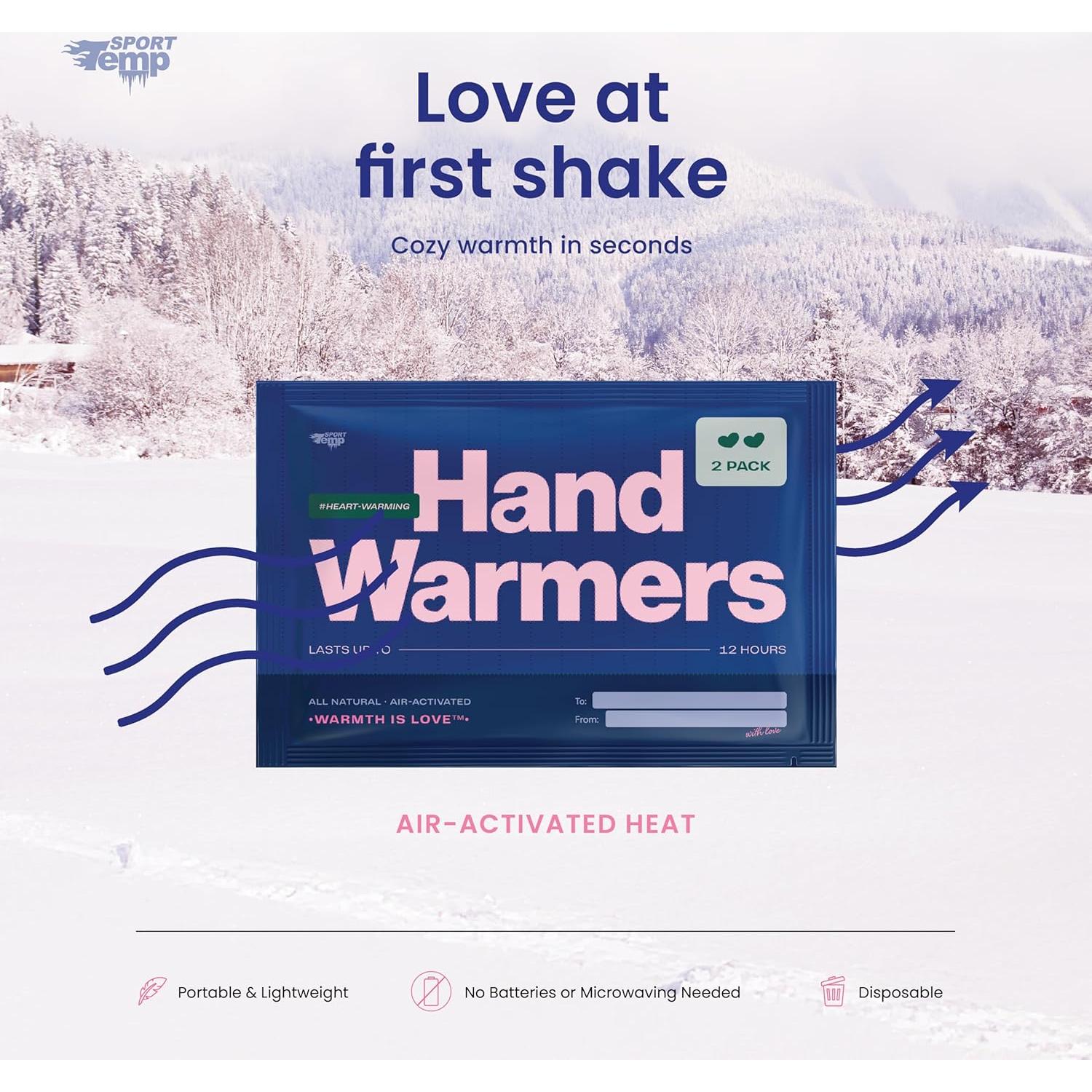 Calentadores de Manos Sport Temp HW-HEART - 30 Pares