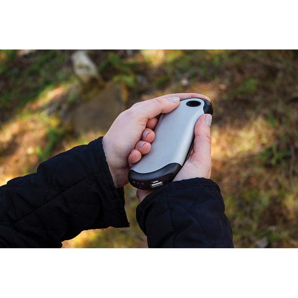 Calentador de Manos Recargable Zippo HeatBank 9s Plata