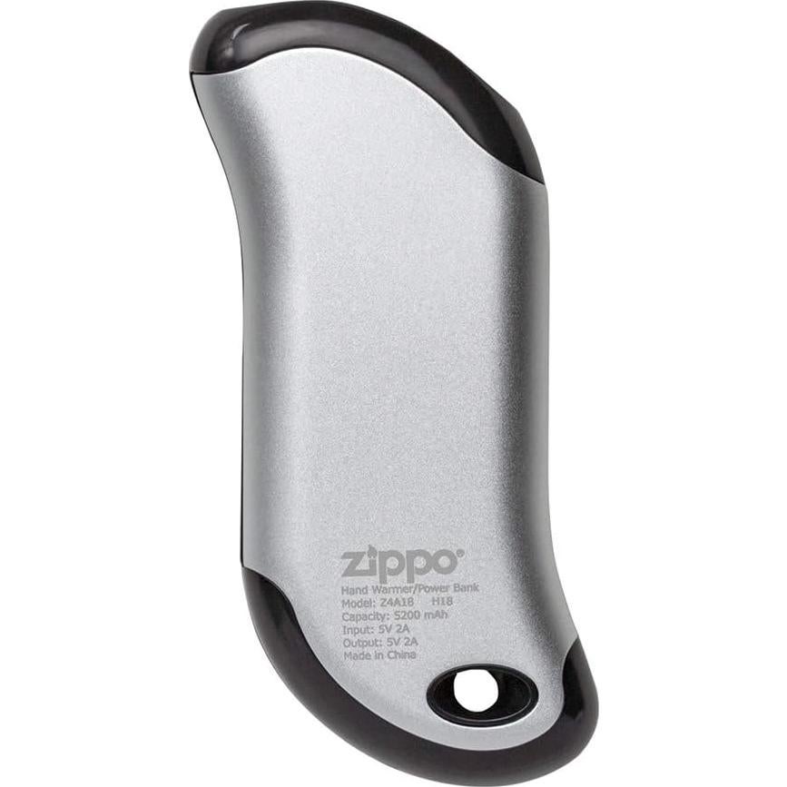 Calentador de Manos Recargable Zippo HeatBank 9s Plata