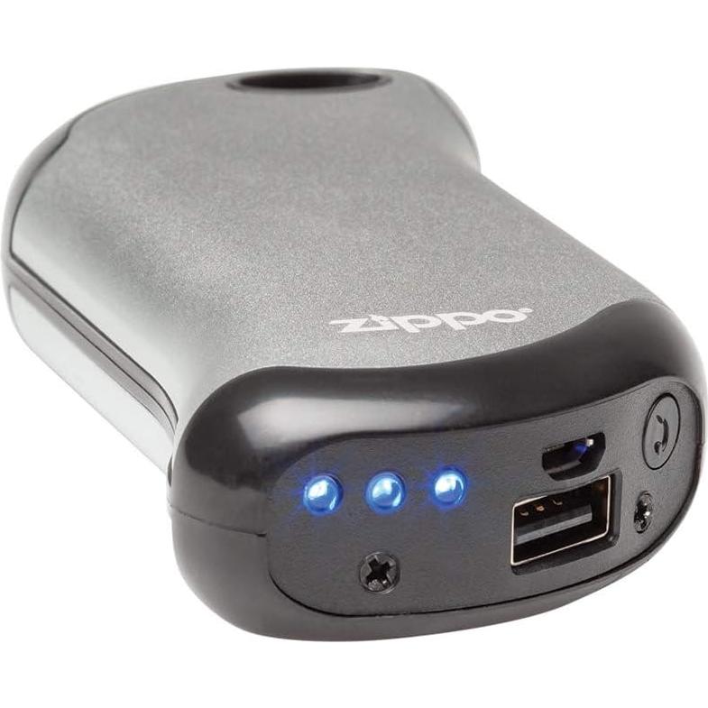 Calentador de Manos Recargable Zippo HeatBank 9s Plata