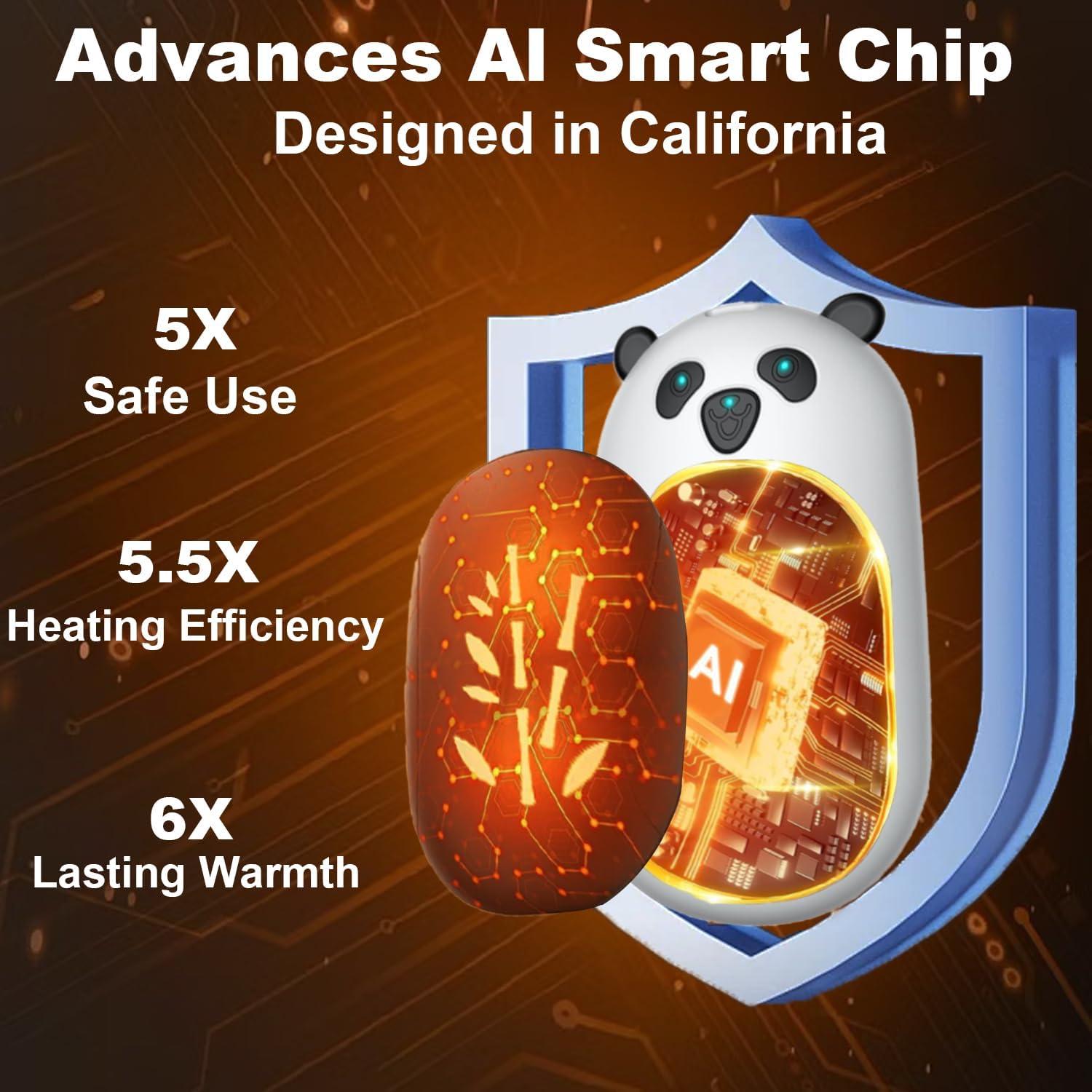 Calentadores de Manos Recargables Flotstiga AOY-716 6000mAh