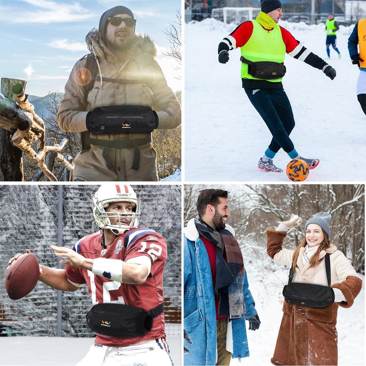 Bolsa Calentadora de Manos Eléctrica Honwally Muff 2023 - Doble Calor