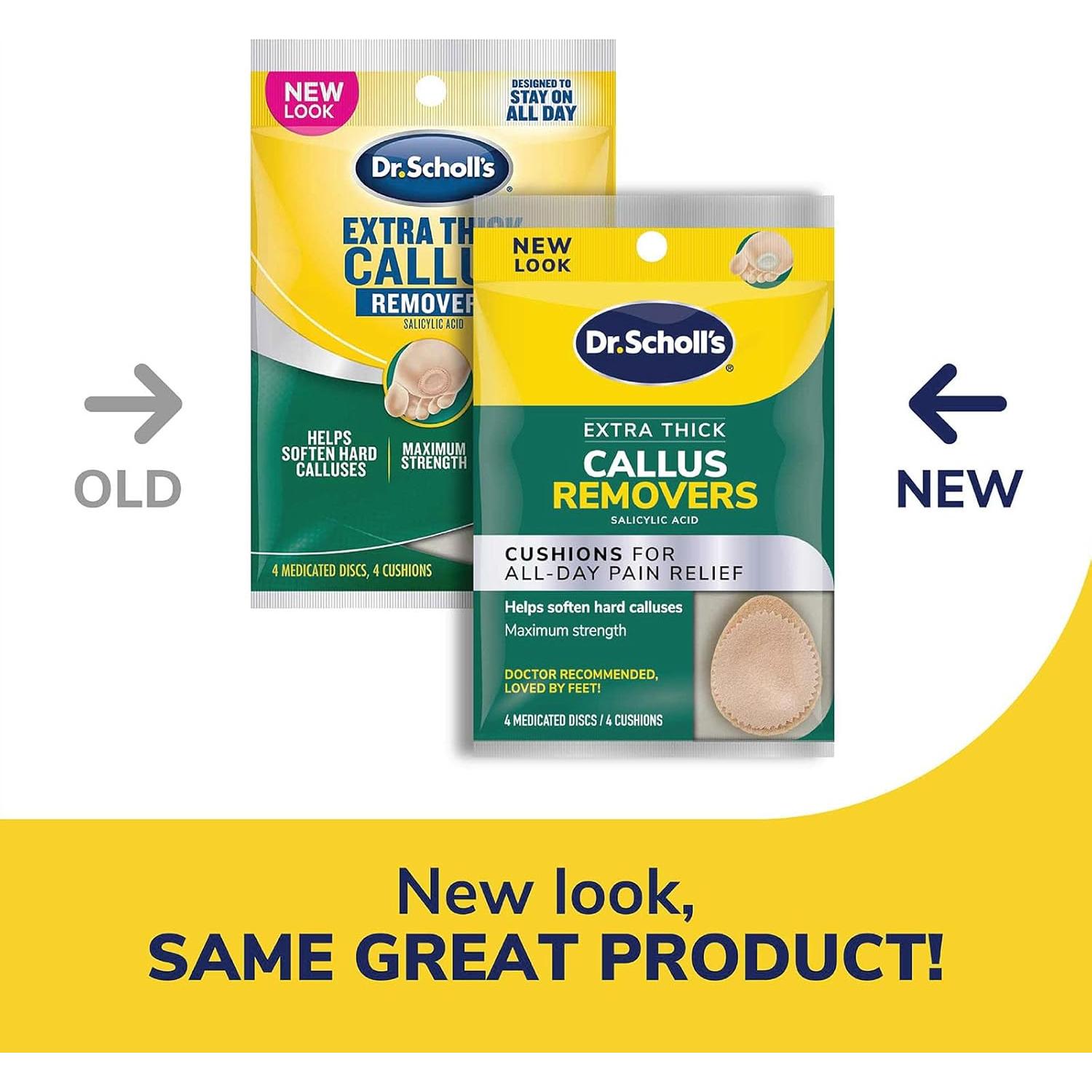 Removedor de Callos Extra Grueso Dr. Scholl's 4 Unidades