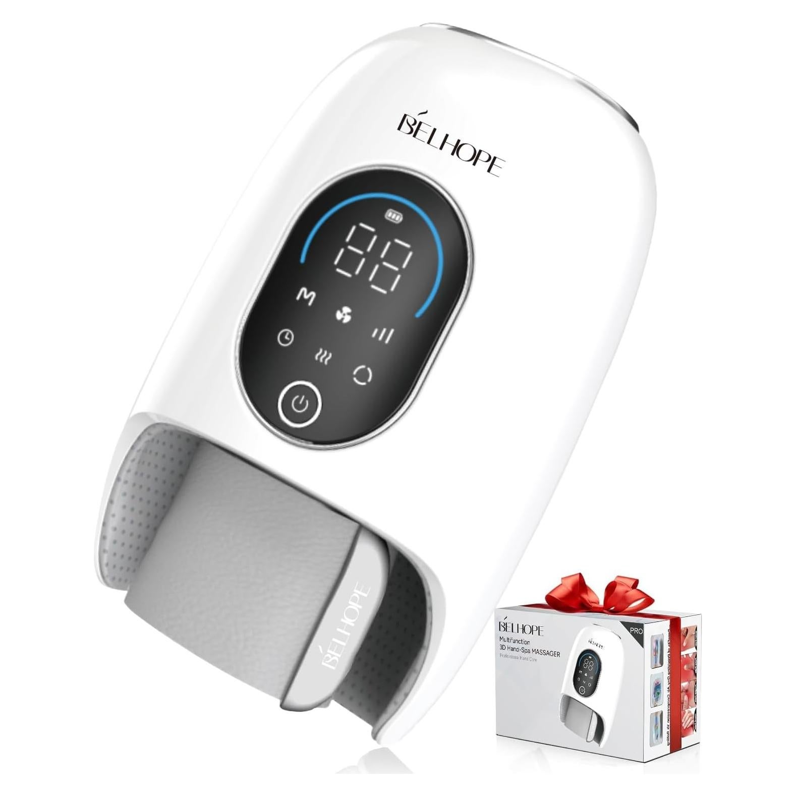 Masajeador de Mano Belhope FE-0163 con 9 Modos y Calefacción