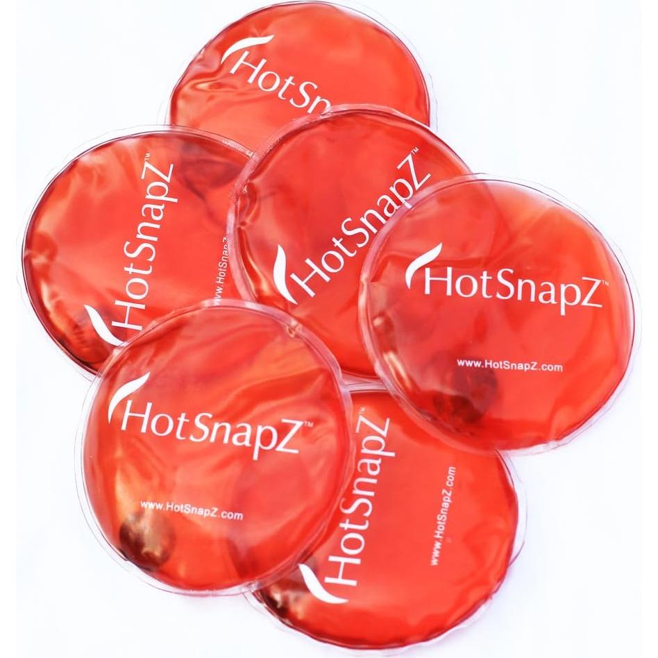 Calentadores de Manos Reutilizables HotSnapZ - 6 Piezas 10 cm