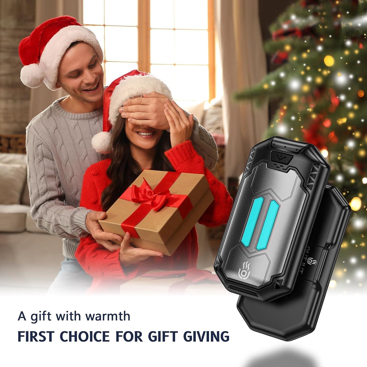 Calentadores de Manos Recargables OUTJUT 6000mAh 2 Pack USB